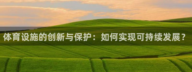 意昂4娱乐代理怎么样：体育设施的创新与保护：如何实现