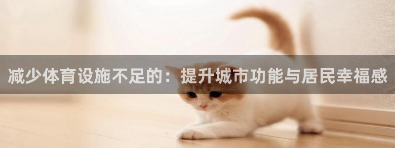 意昂4集团官网首页：减少体育设施不足的：提升城市功能