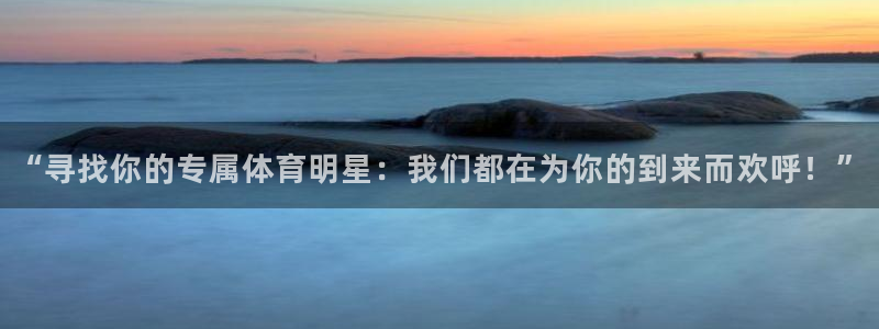 意昂体育4平台假的吗是真的吗吗：“寻找你的专属体育明