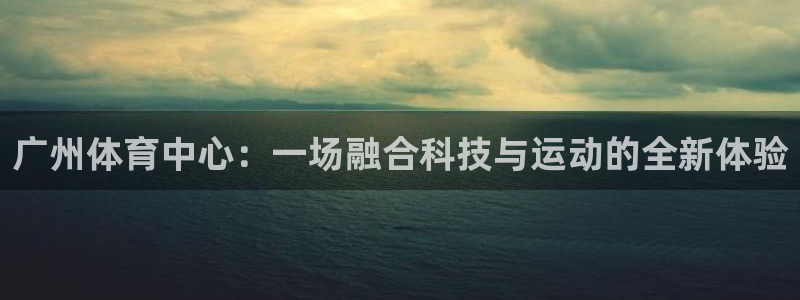 意昂体育4娱乐：广州体育中心：一场融合科技与运动的全