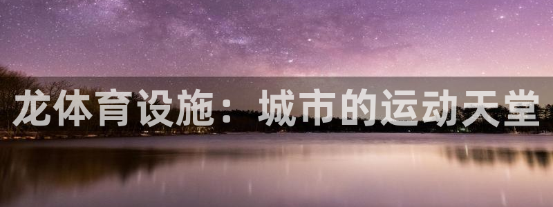 意昂体育4官方客服电话：龙体育设施：城市的运动天堂