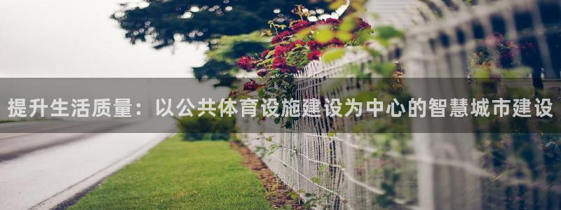 意昂4集团官网网址：提升生活质量：以公共体育设施建设为中心的