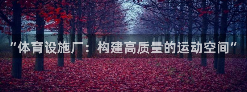 意昂体育4招商电话号码查询：“体育设施厂：构建高质量