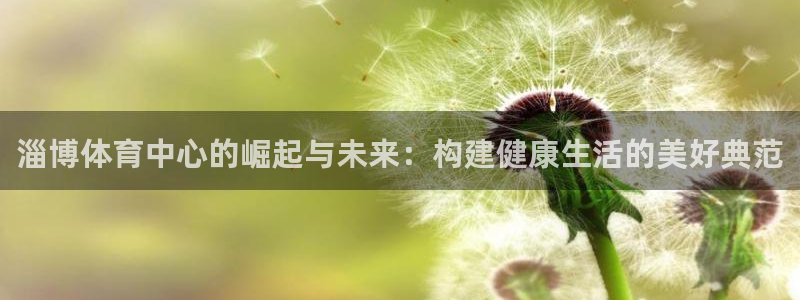 意昂体育4官方客服电话：淄博体育中心的崛起与未来：构建健康生