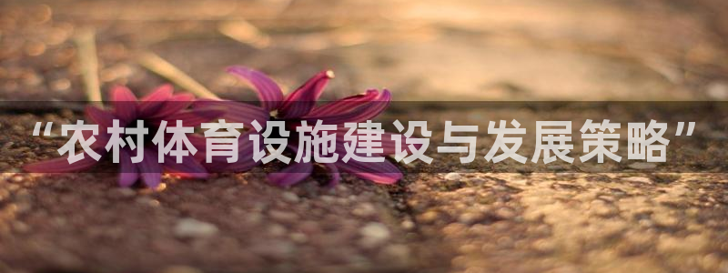 意昂体育4招商电话号码查询是多少：“农村体育设施建设与发展策